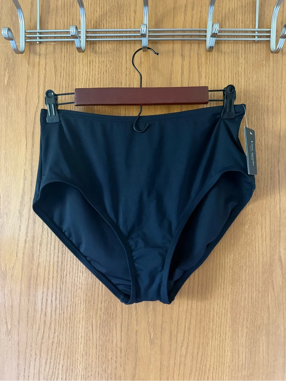 NWT ♠️ Kate Spade New York Black Ruffle 2-Piece Bikini Set Size L